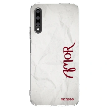 Picasee silikonový průhledný obal pro Honor 9X Pro - Amor