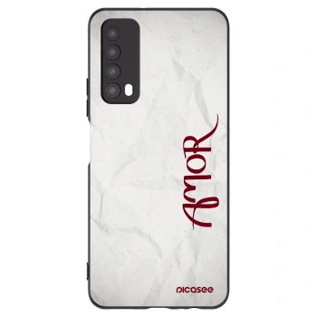 Picasee silikonový černý obal pro Huawei P Smart 2021 - Amor