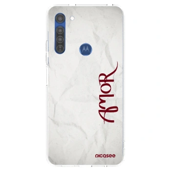 Obal pro Motorola Moto G8 - Amor