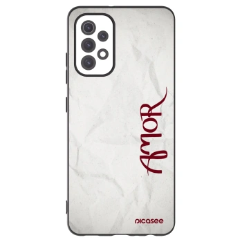 Picasee silikonový černý obal pro Samsung Galaxy A32 5G A326B - Amor