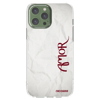 Picasee silikonový průhledný obal pro Apple iPhone 13 Pro Max - Amor