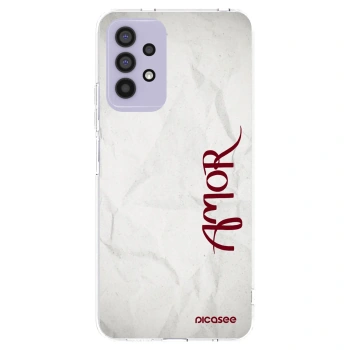 Picasee silikonový průhledný obal pro Samsung Galaxy A32 4G SM-A325F - Amor