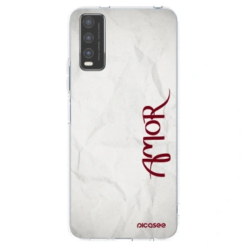 Picasee silikonový průhledný obal pro Vivo Y20s - Amor