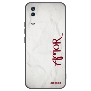 Picasee silikonový černý obal pro Vivo Y11s - Amor