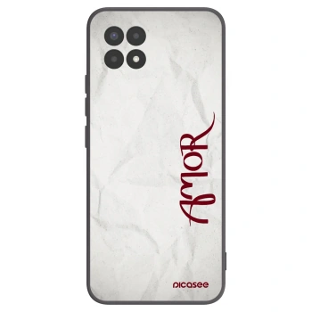 Picasee silikonový černý obal pro Realme 8i - Amor