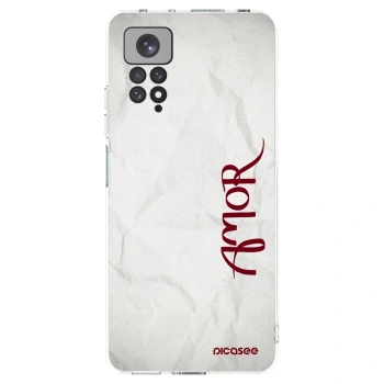 Picasee silikonový průhledný obal pro Xiaomi Redmi Note 11 - Amor