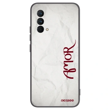 Picasee silikonový černý obal pro Realme GT Master Edition 5G - Amor