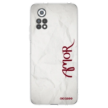 Picasee silikonový průhledný obal pro Xiaomi Poco X4 Pro 5G - Amor