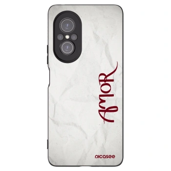 Picasee silikonový černý obal pro Huawei Nova 9 SE - Amor