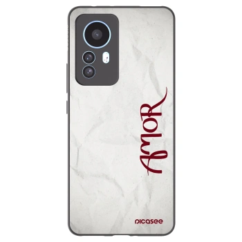 Picasee silikonový černý obal pro Xiaomi 12T Pro - Amor