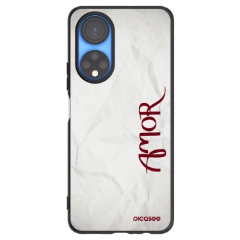 Picasee silikonový černý obal pro Honor X7 - Amor