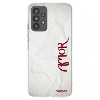 Picasee silikonový průhledný obal pro Samsung Galaxy A73 5G - Amor