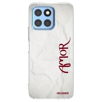 Picasee silikonový průhledný obal pro Honor X6 - Amor