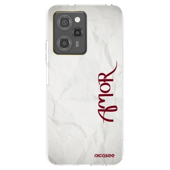 Picasee silikonový průhledný obal pro Xiaomi Poco X5 Pro - Amor