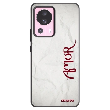 Picasee silikonový černý obal pro Xiaomi 13 Lite - Amor