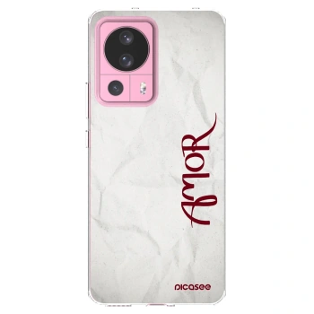 Picasee silikonový průhledný obal pro Xiaomi 13 Lite - Amor