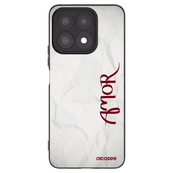 Picasee silikonový černý obal pro Honor X8a - Amor