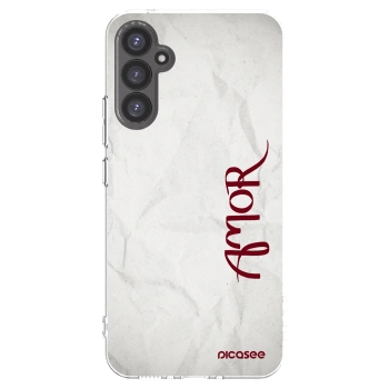 Picasee silikonový průhledný obal pro Samsung Galaxy A34 5G A346B - Amor