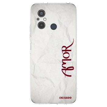 Picasee silikonový průhledný obal pro Xiaomi Redmi 12C - Amor