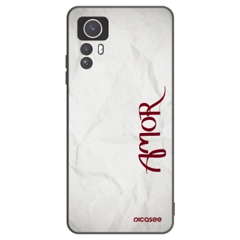 Picasee silikonový černý obal pro Xiaomi Redmi Note 12S - Amor