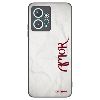 Picasee silikonový černý obal pro Xiaomi Redmi Note 12 4G - Amor