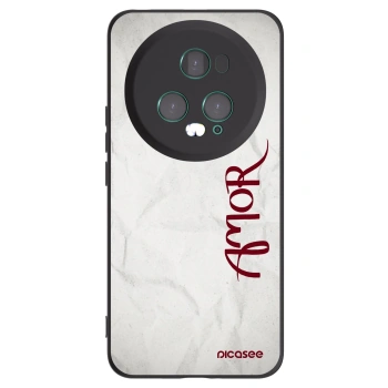 Picasee silikonový černý obal pro Honor Magic5 Pro - Amor