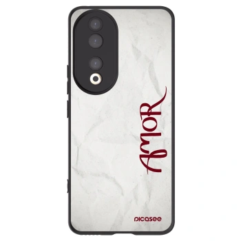 Picasee silikonový černý obal pro Honor 90 5G - Amor