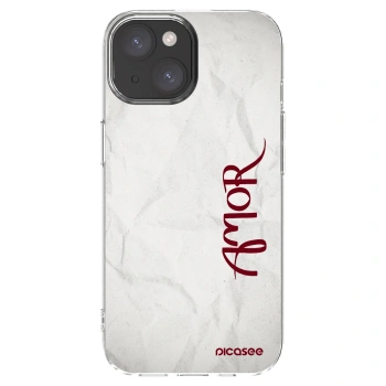 Picasee silikonový průhledný obal pro Apple iPhone 15 - Amor