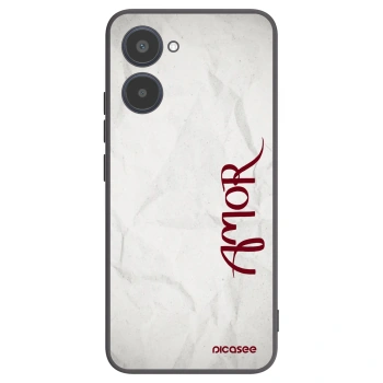 Picasee silikonový černý obal pro Realme 10 4G - Amor