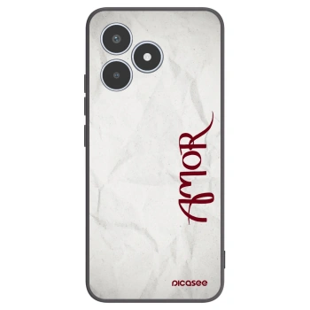 Picasee silikonový černý obal pro Realme C53 - Amor