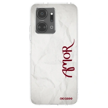 Picasee silikonový průhledný obal pro Honor X7a - Amor