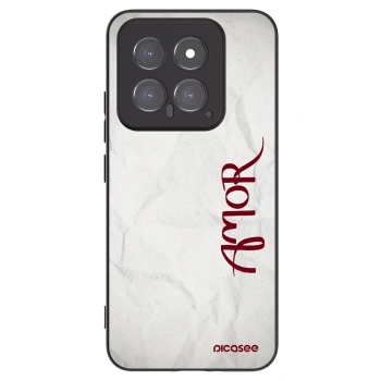 Picasee silikonový černý obal pro Xiaomi 14 - Amor
