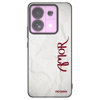 Picasee silikonový černý obal pro Xiaomi Redmi Note 13 Pro 5G - Amor