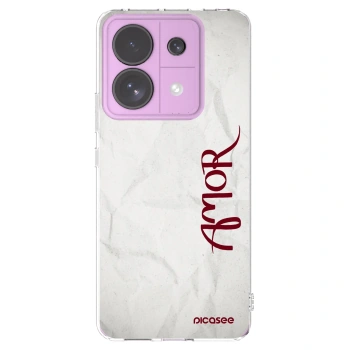 Picasee silikonový průhledný obal pro Xiaomi Redmi Note 13 Pro 5G - Amor