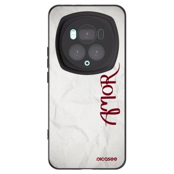 Picasee silikonový černý obal pro Honor Magic6 Pro - Amor