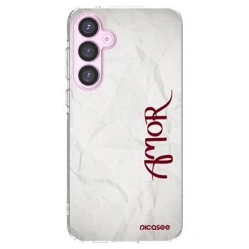 Picasee silikonový průhledný obal pro Samsung Galaxy A55 5G A556B - Amor