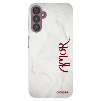 Picasee silikonový průhledný obal pro Samsung Galaxy A05s A057G - Amor