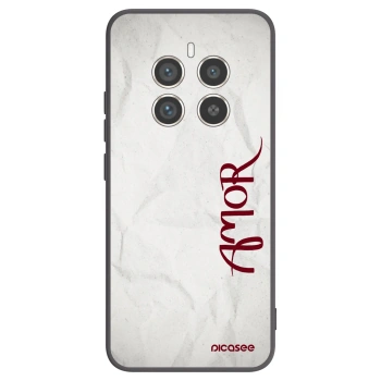 Picasee silikonový černý obal pro Realme 12 Pro 5G - Amor