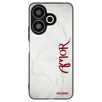 Picasee silikonový černý obal pro Xiaomi Redmi 13 4G - Amor