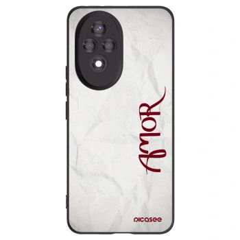 Picasee silikonový černý obal pro Honor 200 5G - Amor