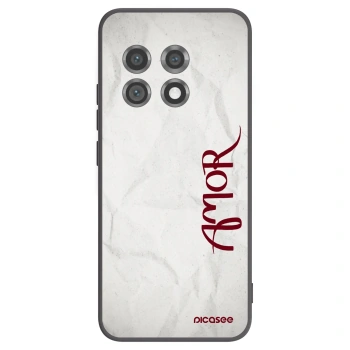 Picasee silikonový černý obal pro OnePlus 11 5G - Amor