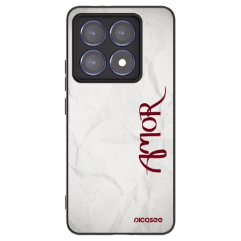 Picasee silikonový černý obal pro Xiaomi 14T Pro - Amor