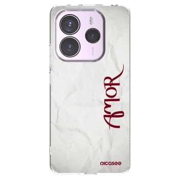 Picasee silikonový průhledný obal pro Xiaomi Redmi Note 14 5G - Amor