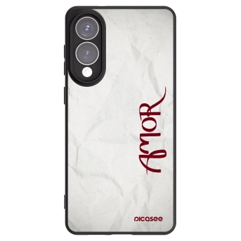 Picasee silikonový černý obal pro Samsung Galaxy S25 Edge 5G - Amor