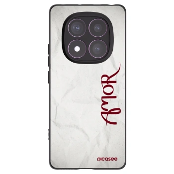 Picasee silikonový černý obal pro Xiaomi Redmi Note 14 Pro 4G - Amor