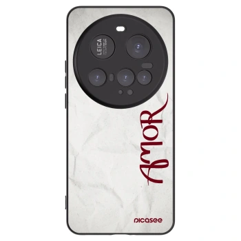 Picasee silikonový černý obal pro Xiaomi 15 Ultra - Amor