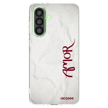 Picasee silikonový průhledný obal pro Samsung Galaxy A26 5G A266B - Amor