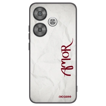 Picasee silikonový černý obal pro Xiaomi Poco F6 - Amor