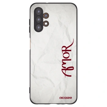 Picasee silikonový černý obal pro Samsung Galaxy A13 5G - Amor