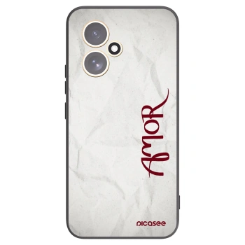 Picasee silikonový černý obal pro Honor 400 5G - Amor